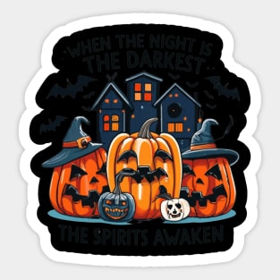 Halloween darkest Sticker